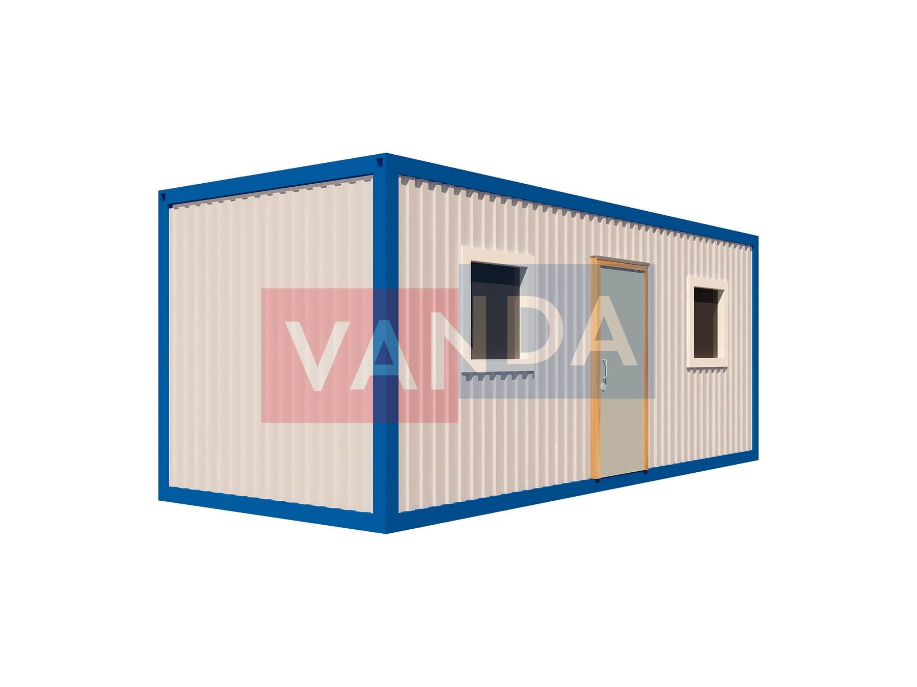 Прорабский блок-контейнер №4 (вариант 3)